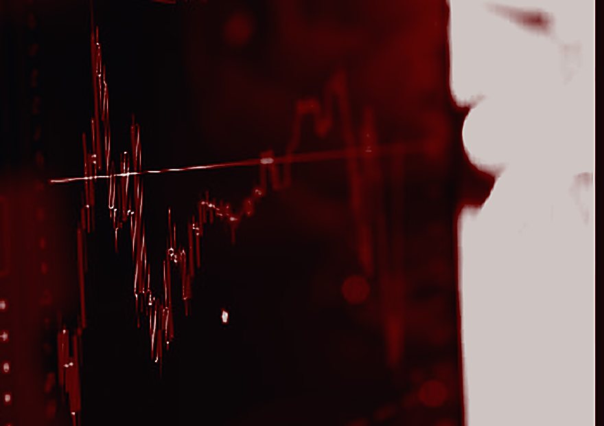 Market data on a trading screen